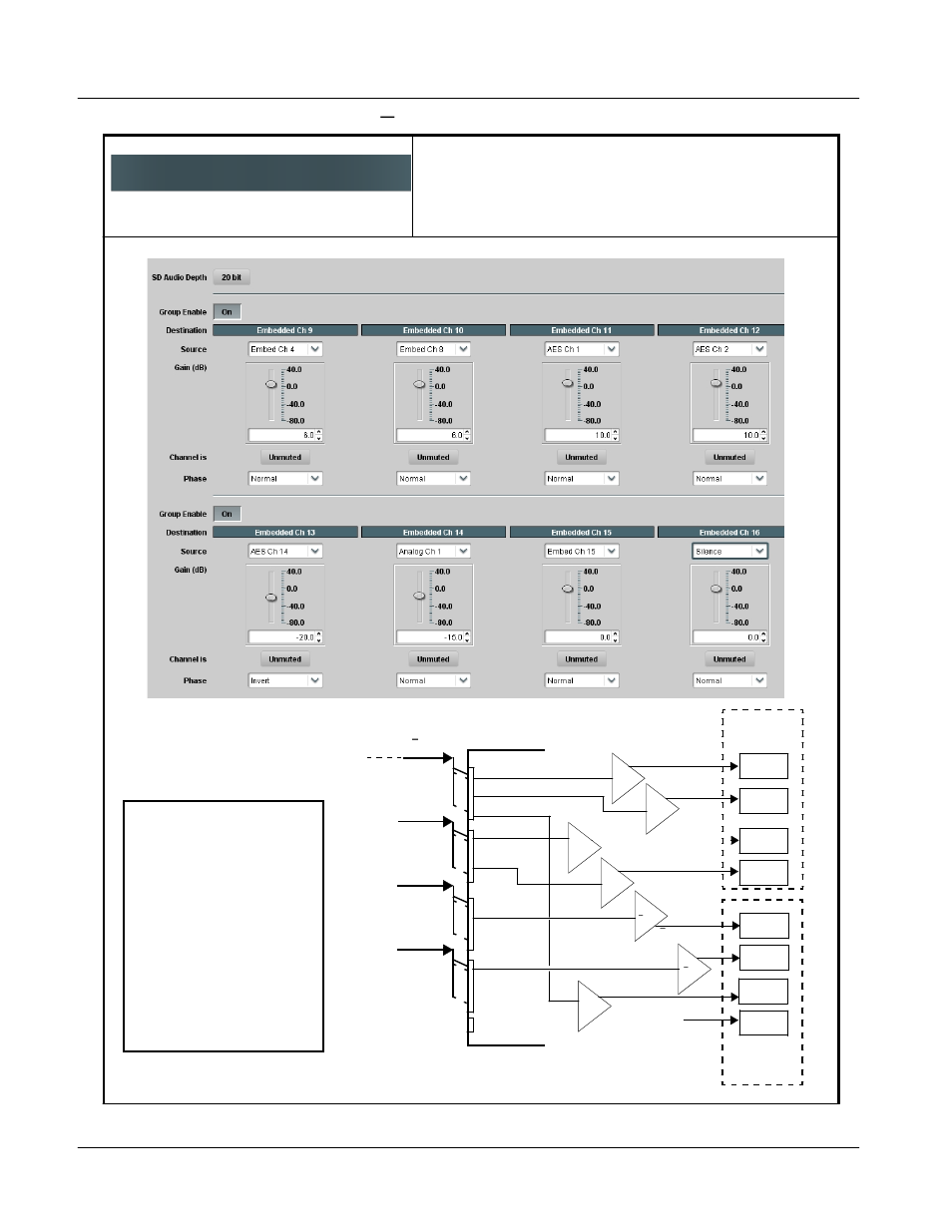 Upc-166 function submenu list and descriptions | Sierra Video UPC-166 User Manual | Page 90 / 123