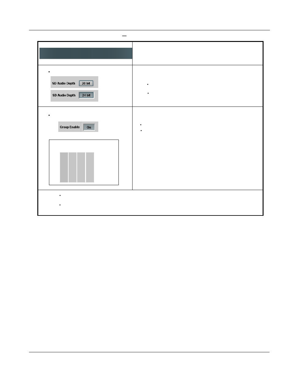 Operating instructions, Upc-166 function submenu list and descriptions | Sierra Video UPC-166 User Manual | Page 91 / 123