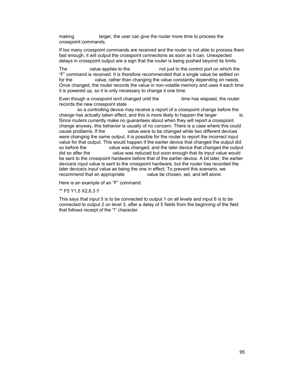 Sierra Video Ponderosa 3G Series Routing Switcher User Manual | Page 101 / 104