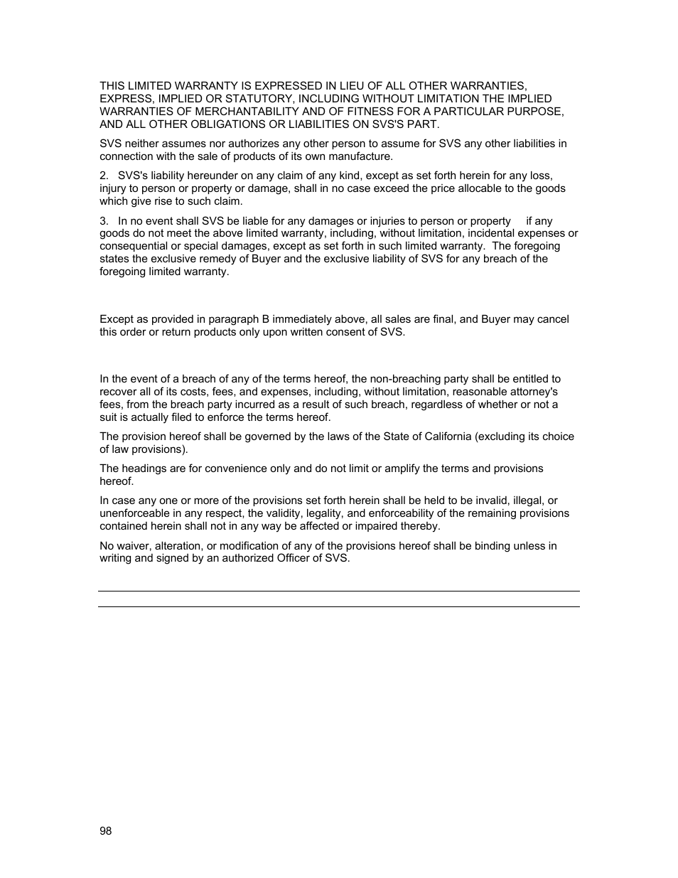 C. cancellation, D. general | Sierra Video Ponderosa 3G Series Routing Switcher User Manual | Page 104 / 104