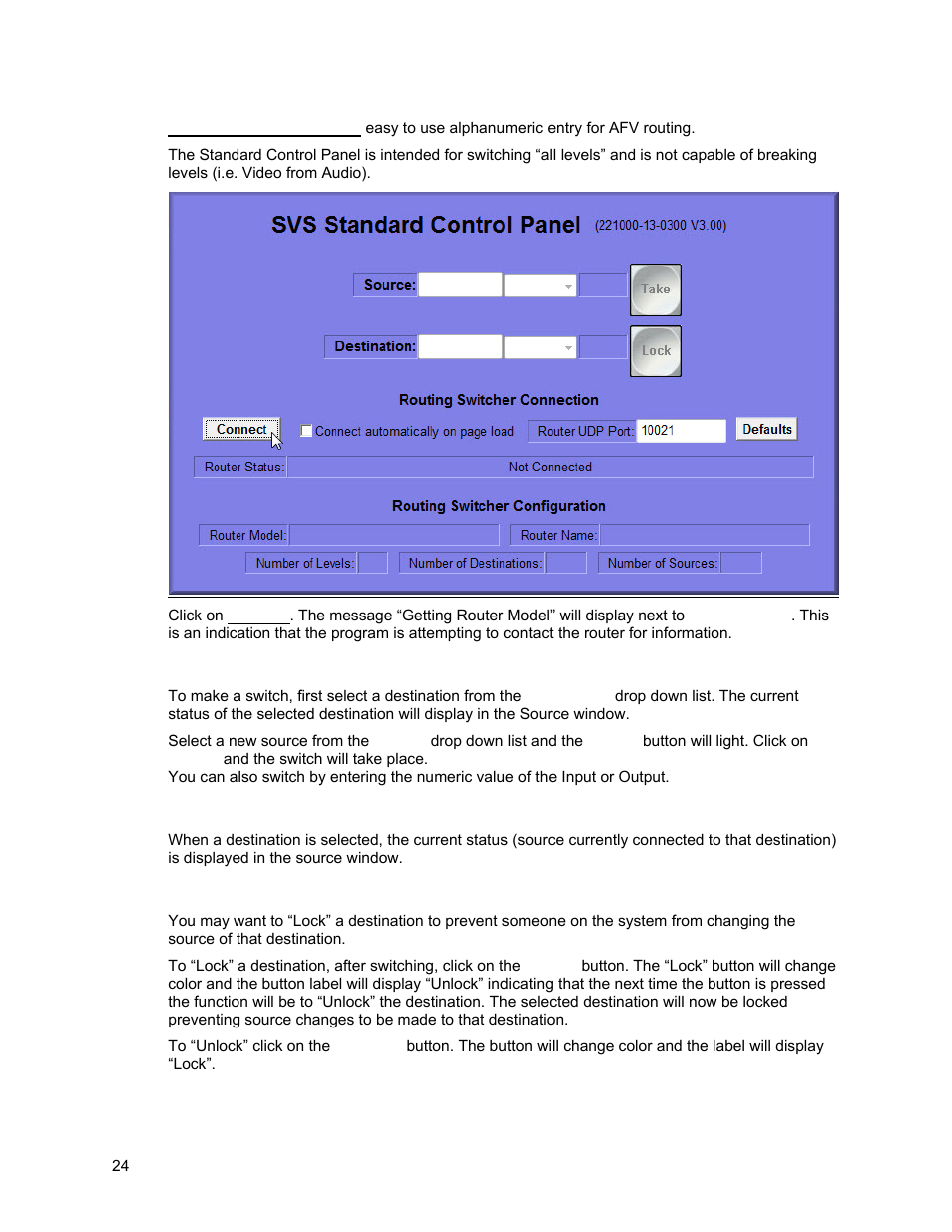 Sierra Video Ponderosa 3G Series Routing Switcher User Manual | Page 30 / 104