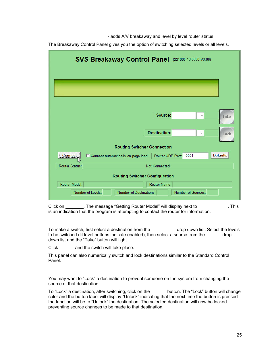 Sierra Video Ponderosa 3G Series Routing Switcher User Manual | Page 31 / 104