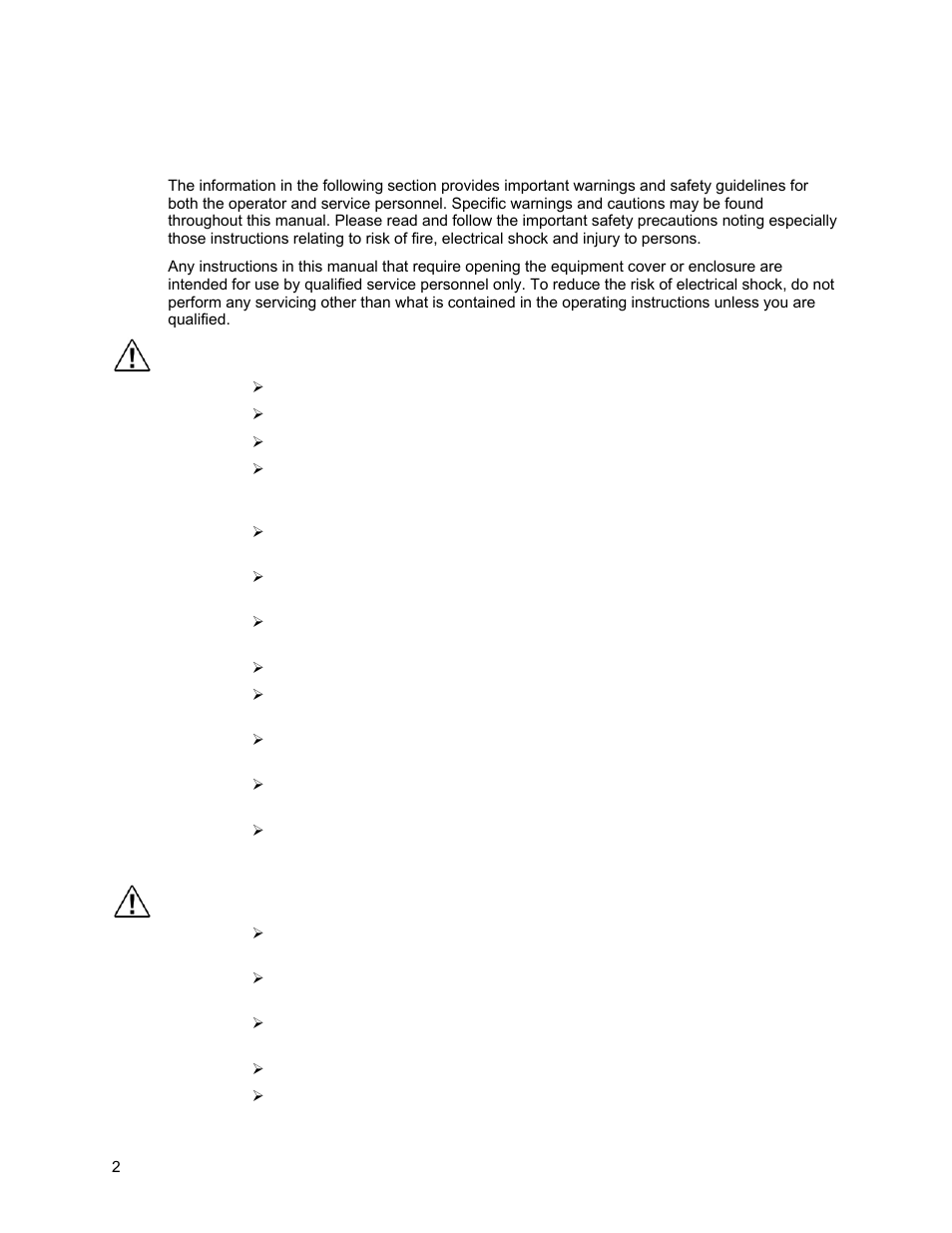 Regulatory warnings & safety information, Warnings, Cautions | Sierra Video Ponderosa 3G Series Routing Switcher User Manual | Page 8 / 104