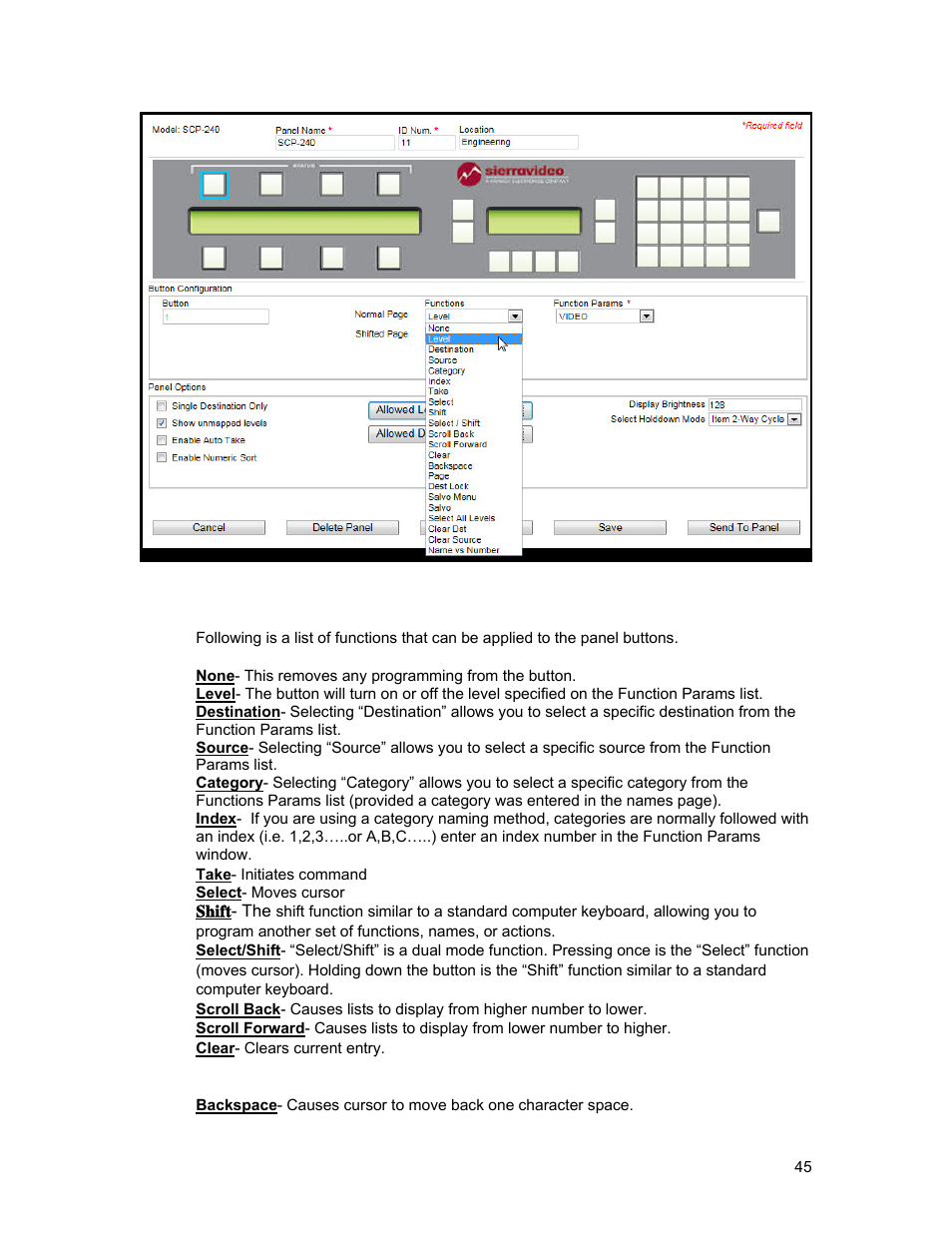Sierra Video Ponderosa 3G Series Routing Switcher Family with MediaNav User Manual | Page 51 / 128