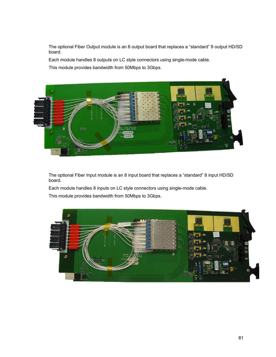 Sierra Video Ponderosa 3G Series Routing Switcher Family with MediaNav User Manual | Page 87 / 128
