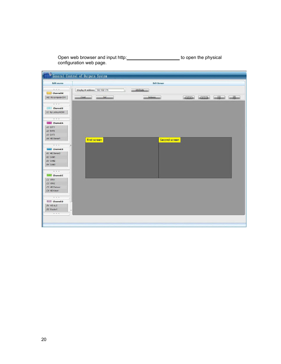 Basic physical configuration | Sierra Video SVG Multi-Viewer User Manual | Page 30 / 84