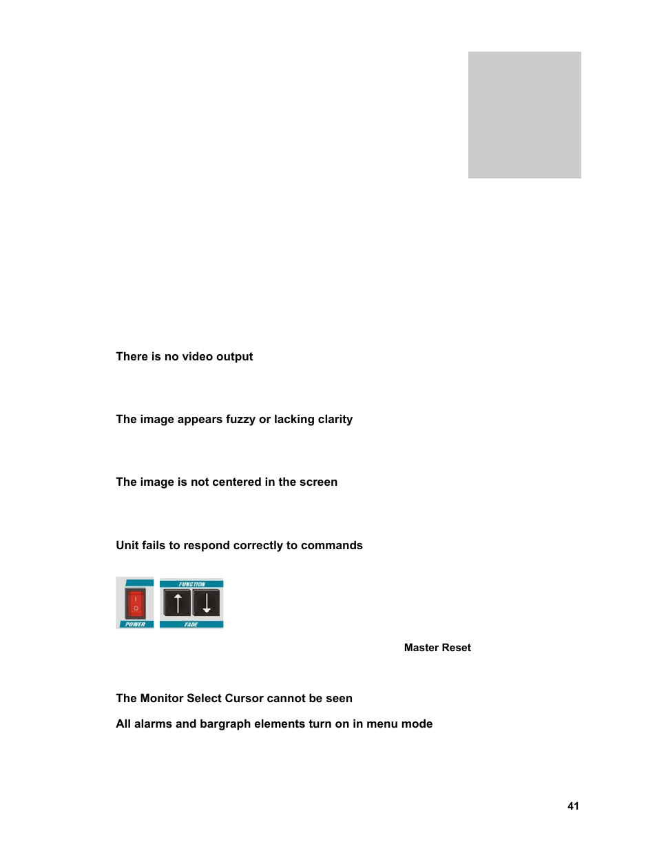 Troubleshooting, Chapter | Sierra Video View MADI-XX User Manual | Page 47 / 54