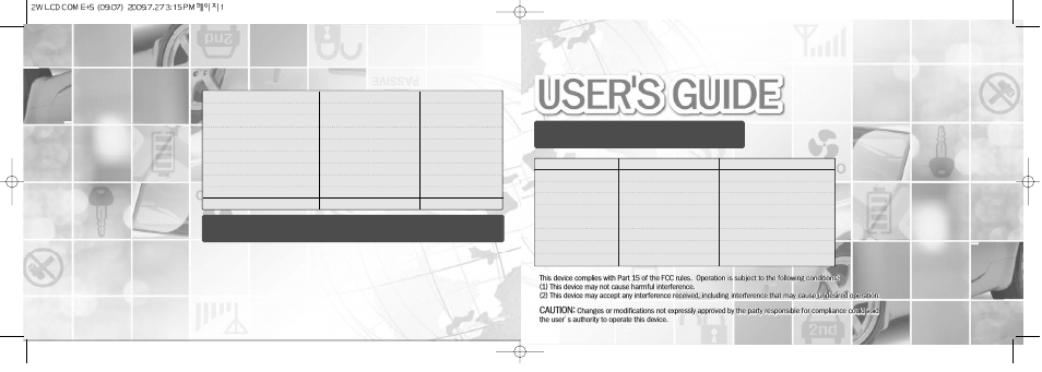 CompuSTAR 2W9000FMR-433 User Manual | 34 pages
