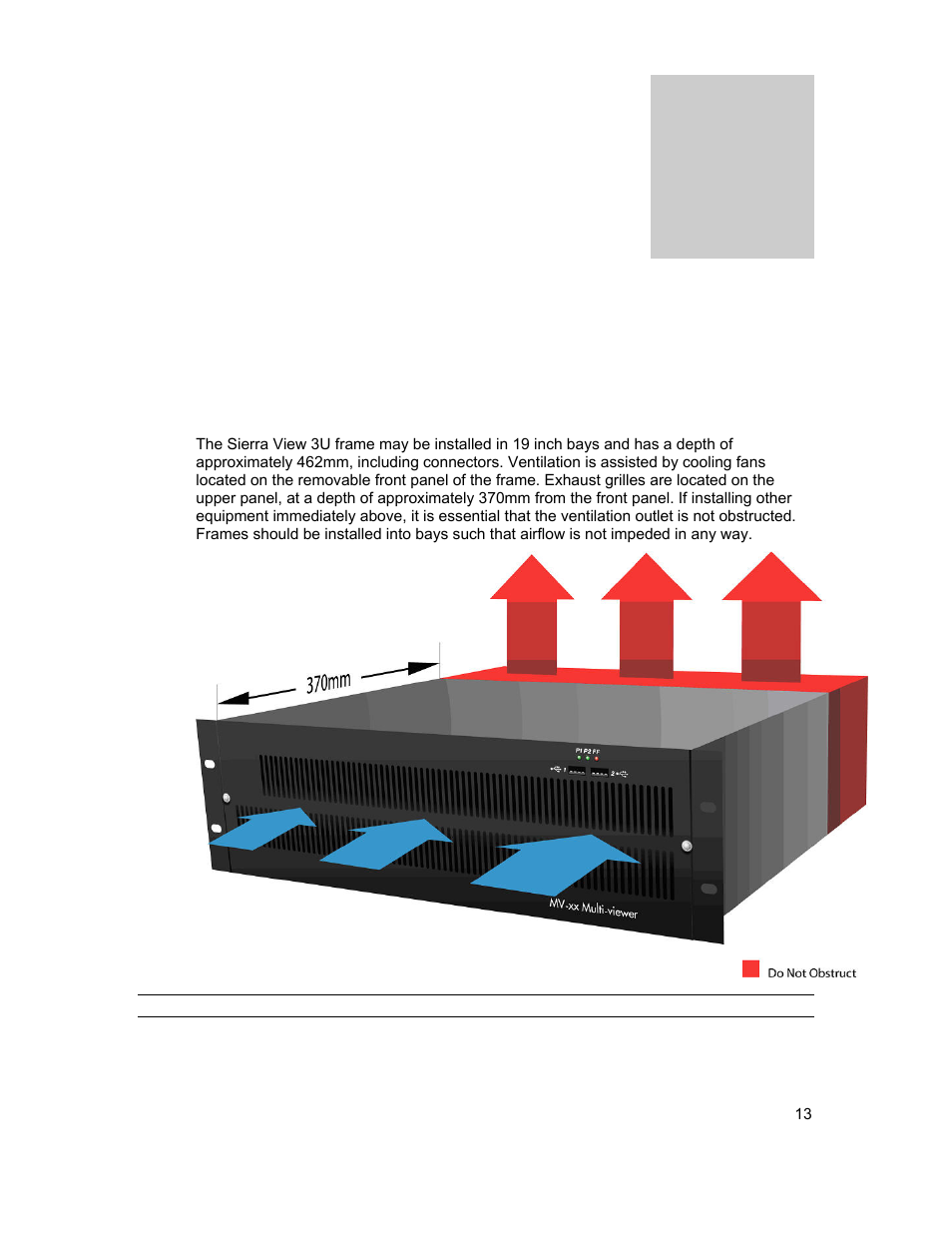 Installation | Sierra Video View Multi-Viewer MV-XX User Manual | Page 19 / 94