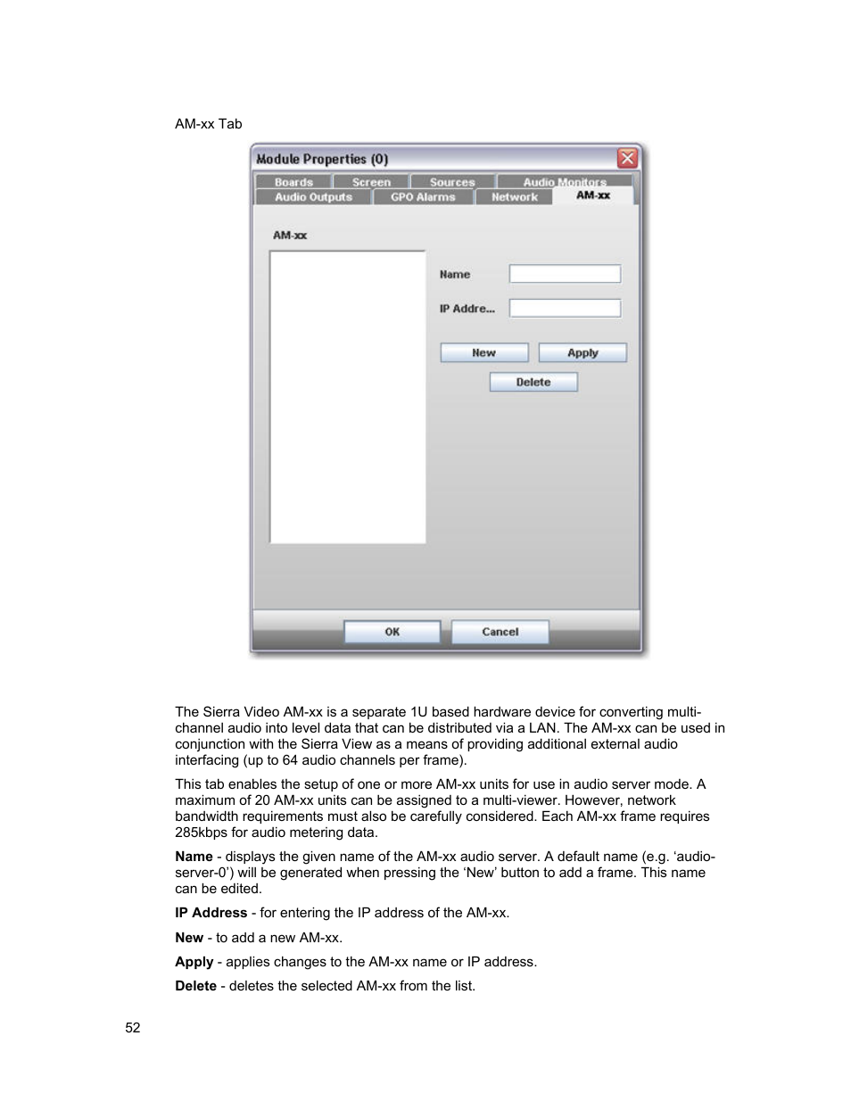 Sierra Video View Multi-Viewer MV-XX User Manual | Page 58 / 94