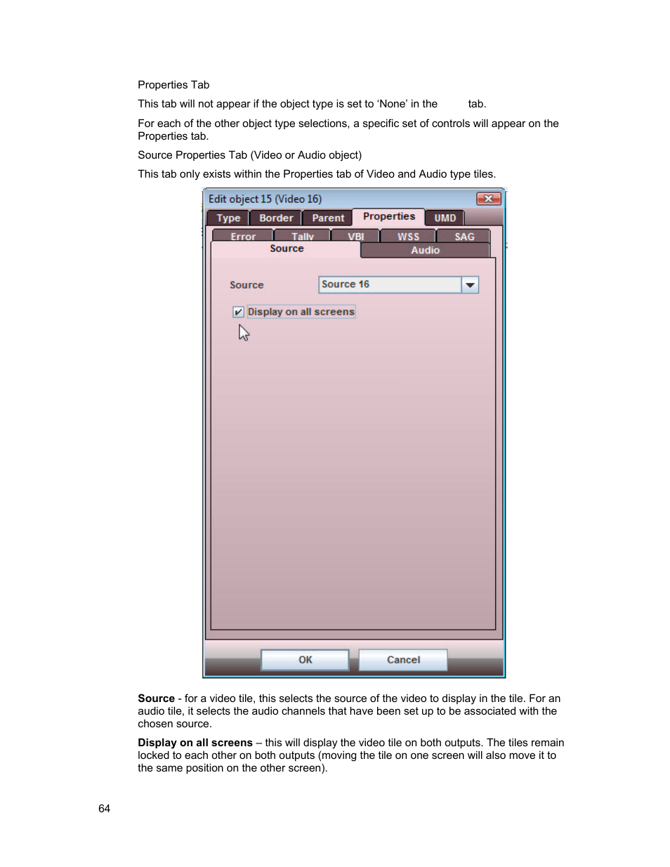 Sierra Video View Multi-Viewer MV-XX User Manual | Page 70 / 94