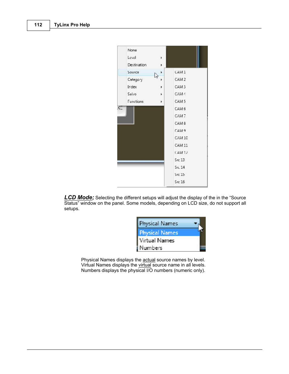 Sierra Video TyLinx Pro User Manual | Page 112 / 228