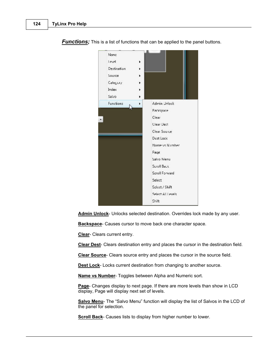 Sierra Video TyLinx Pro User Manual | Page 124 / 228