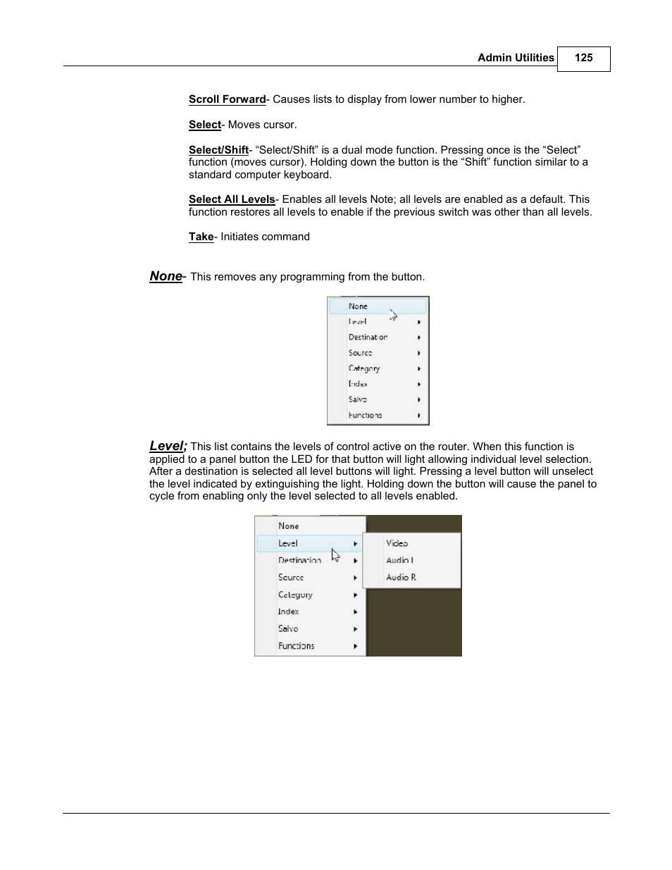 Sierra Video TyLinx Pro User Manual | Page 125 / 228