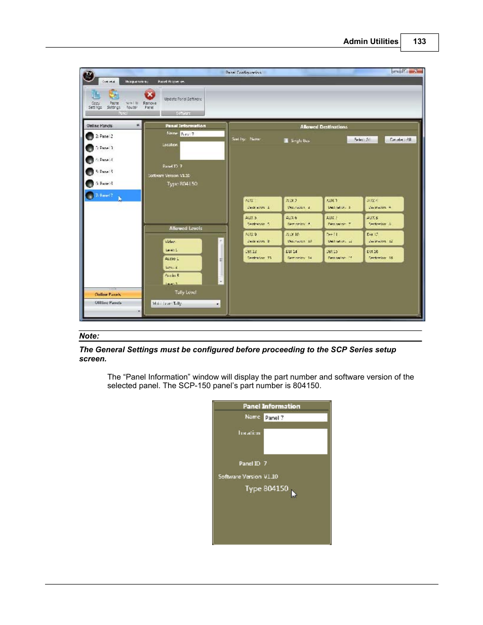 Sierra Video TyLinx Pro User Manual | Page 133 / 228