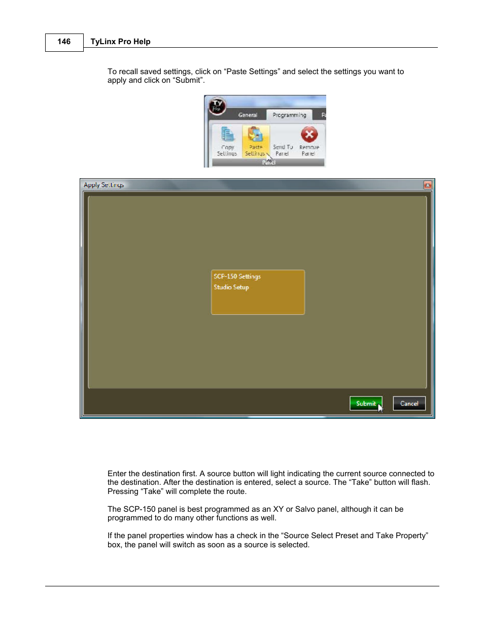Sierra Video TyLinx Pro User Manual | Page 146 / 228