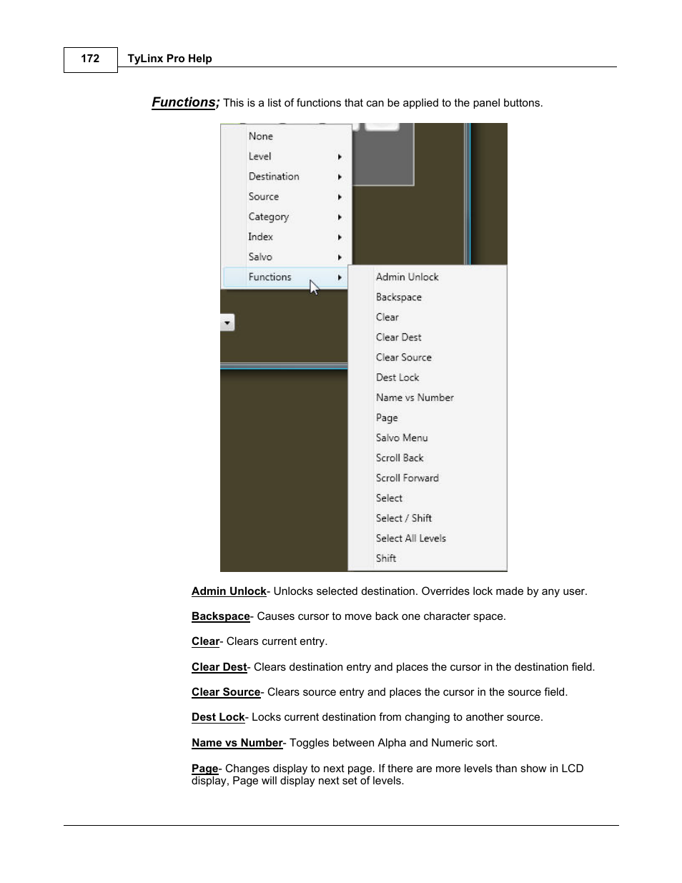 Sierra Video TyLinx Pro User Manual | Page 172 / 228