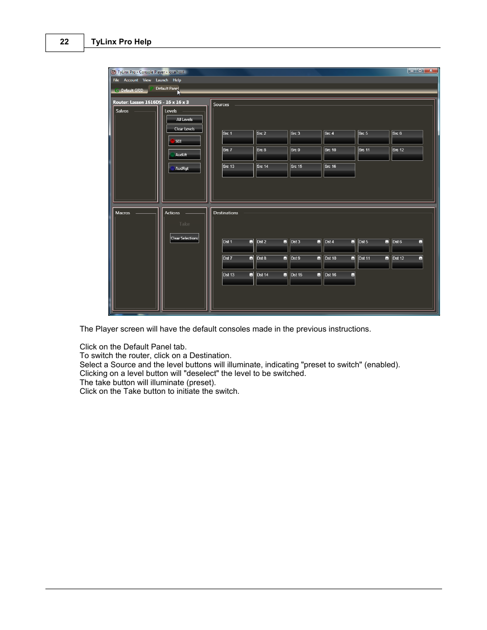 Sierra Video TyLinx Pro User Manual | Page 22 / 228