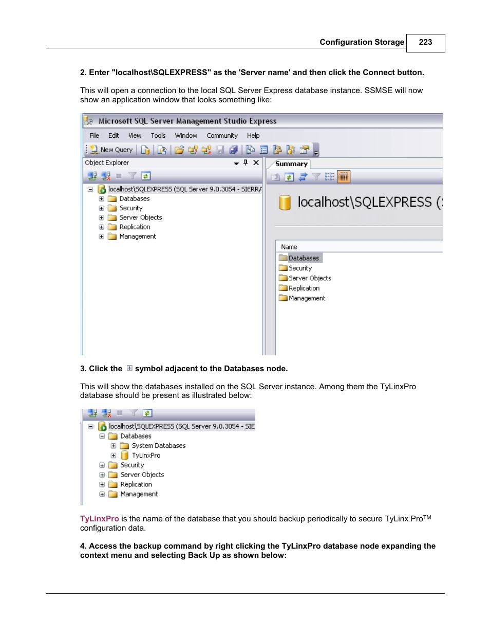 Sierra Video TyLinx Pro User Manual | Page 223 / 228