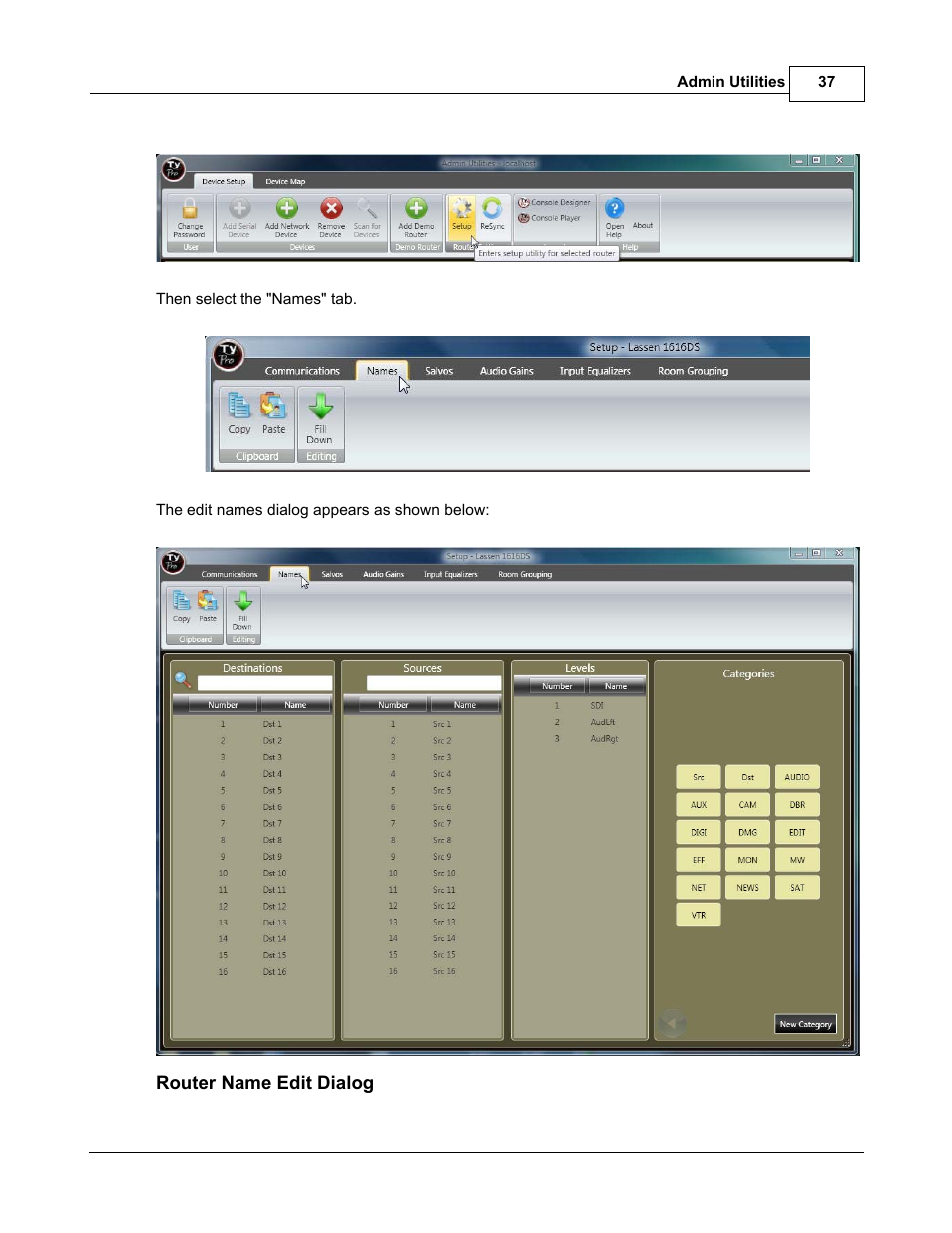 Sierra Video TyLinx Pro User Manual | Page 37 / 228