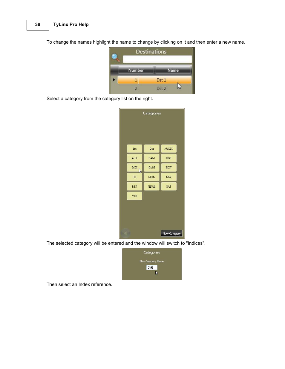 Sierra Video TyLinx Pro User Manual | Page 38 / 228