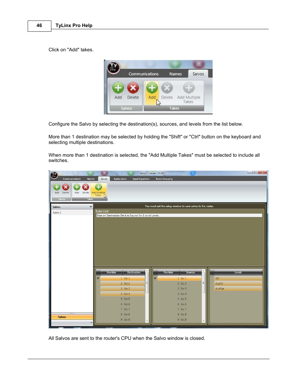 Sierra Video TyLinx Pro User Manual | Page 46 / 228