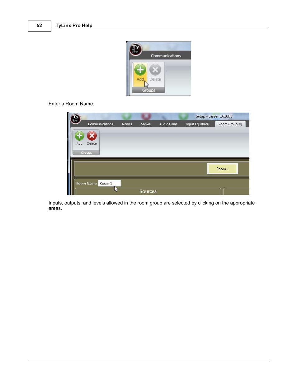 Sierra Video TyLinx Pro User Manual | Page 52 / 228
