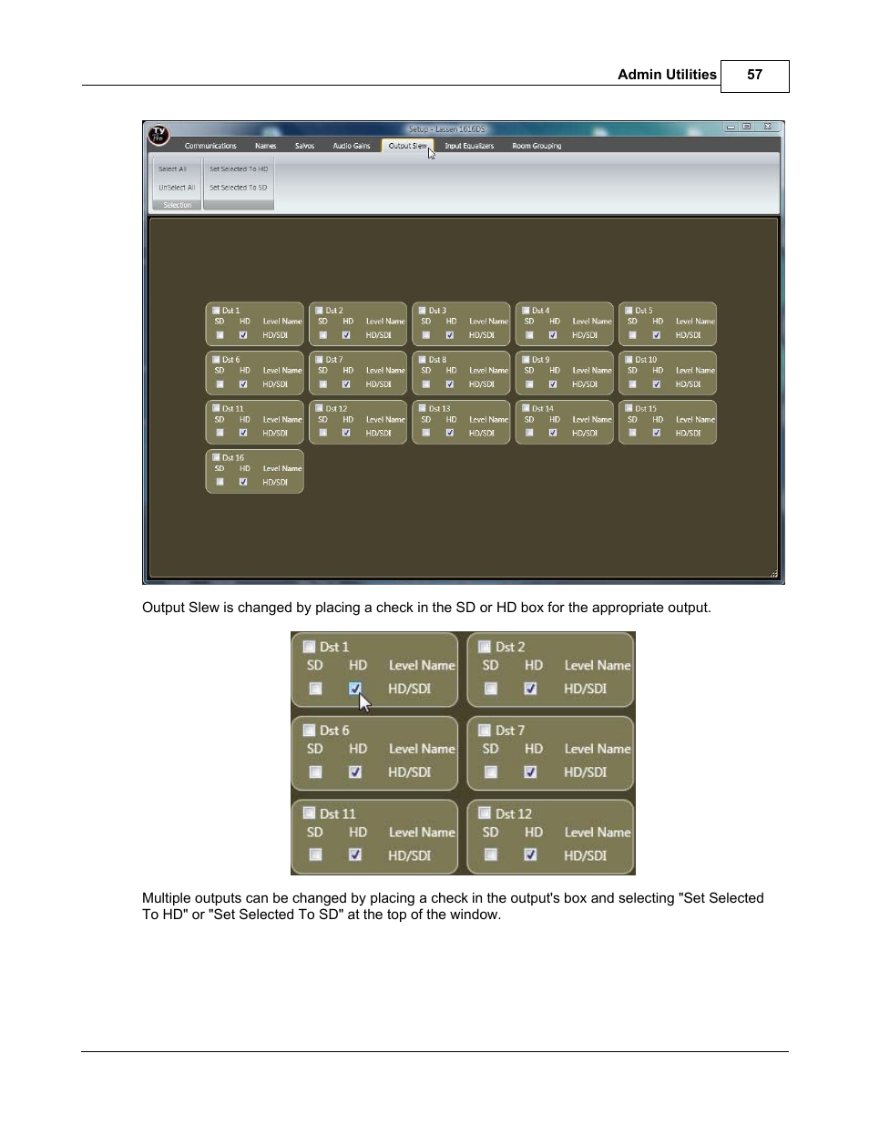 Sierra Video TyLinx Pro User Manual | Page 57 / 228