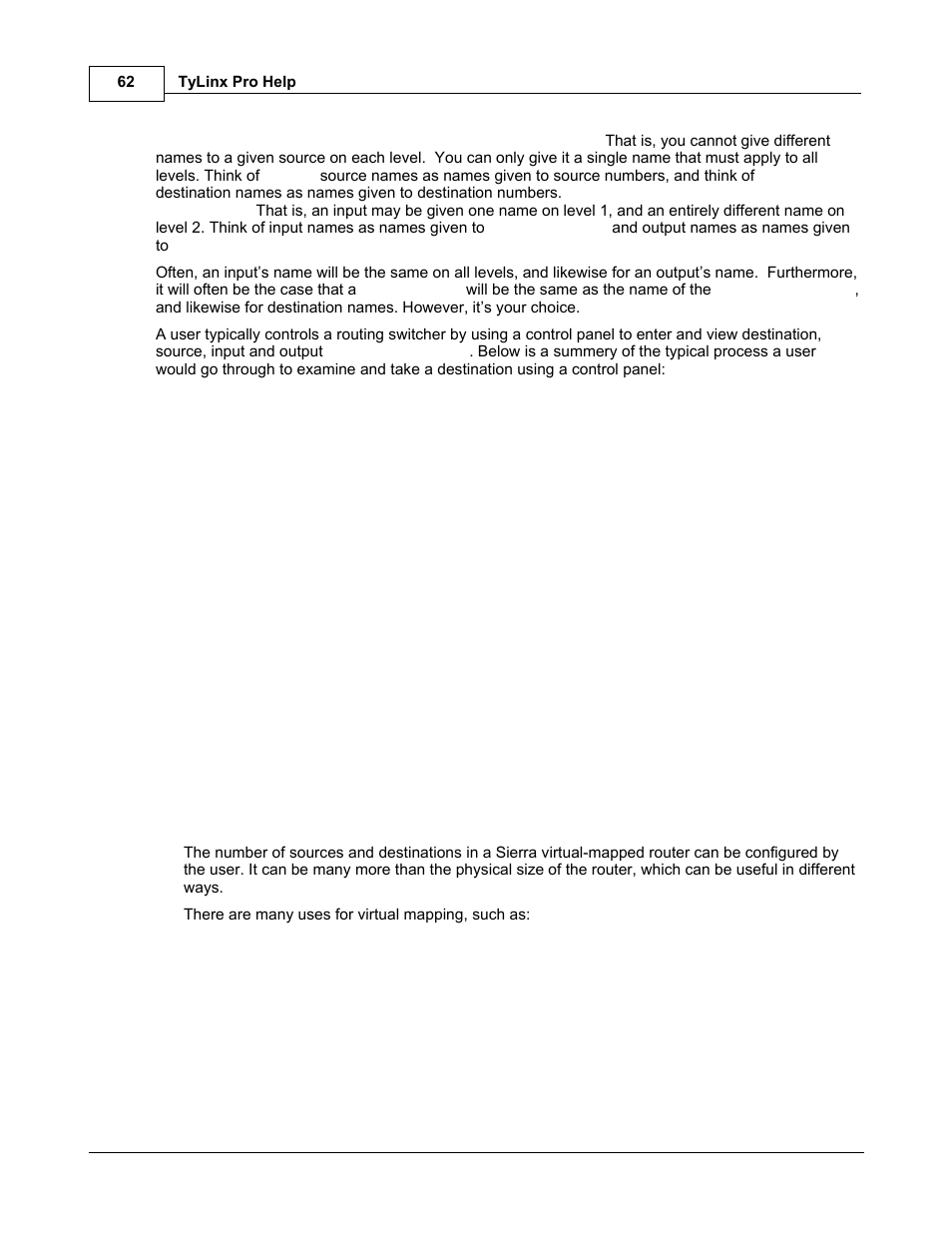Sierra Video TyLinx Pro User Manual | Page 62 / 228