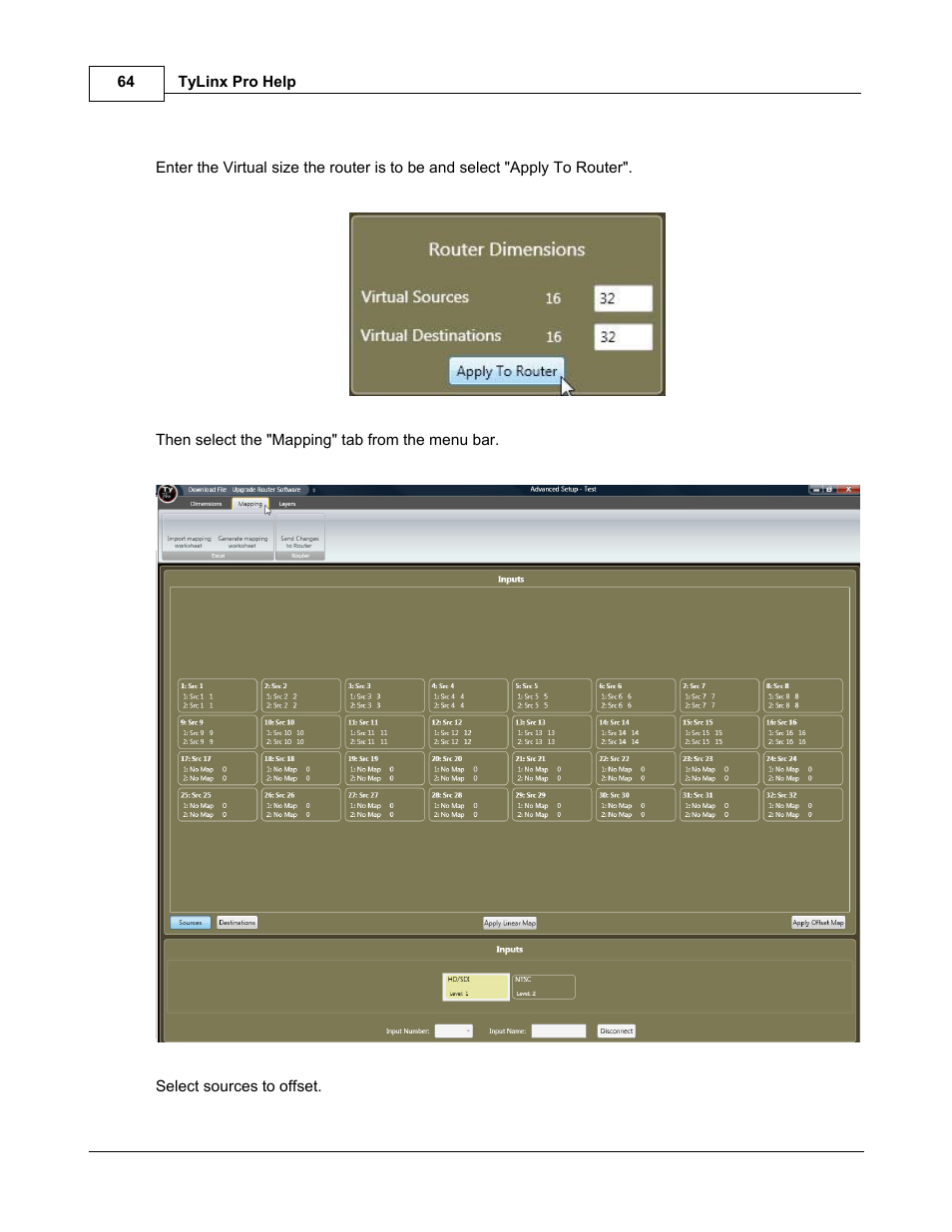Sierra Video TyLinx Pro User Manual | Page 64 / 228