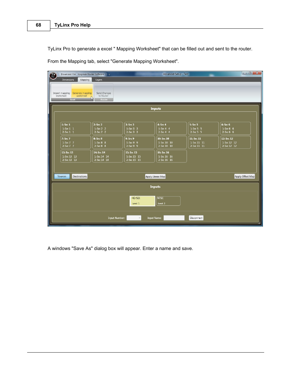 Sierra Video TyLinx Pro User Manual | Page 68 / 228