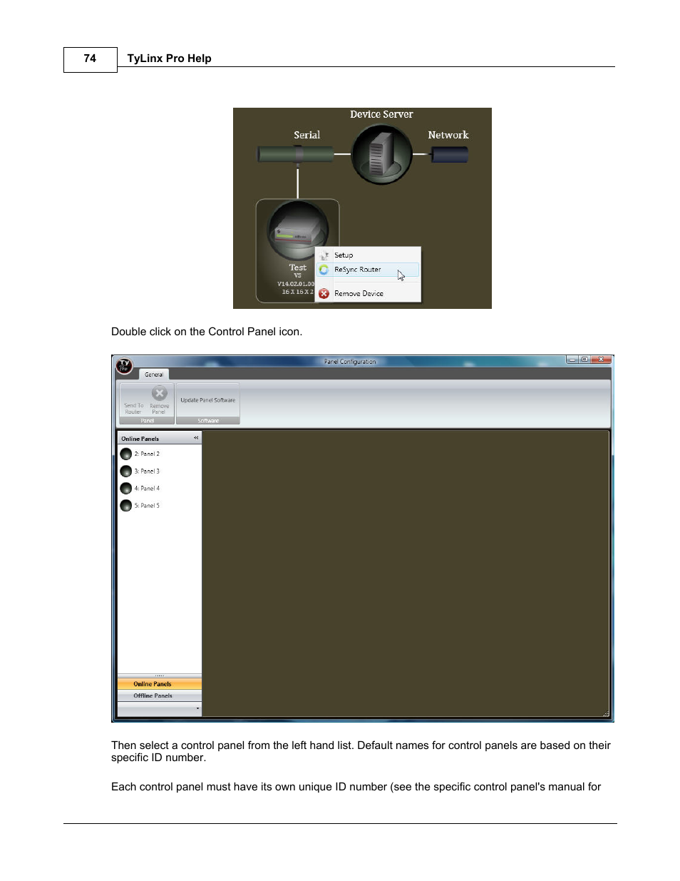 Sierra Video TyLinx Pro User Manual | Page 74 / 228