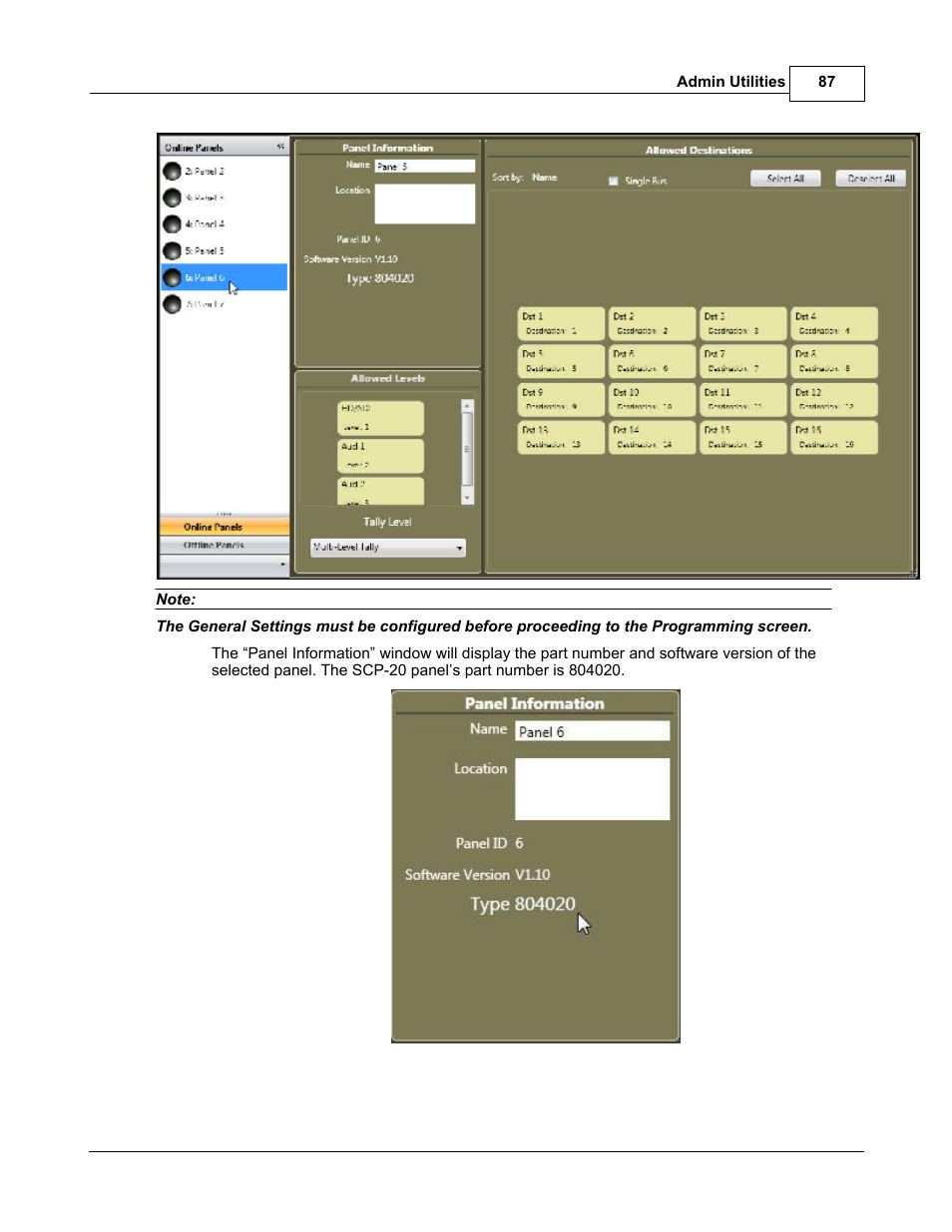 Sierra Video TyLinx Pro User Manual | Page 87 / 228