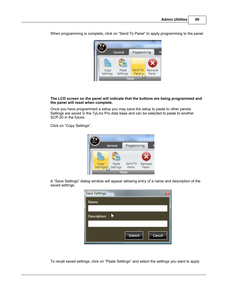 Sierra Video TyLinx Pro User Manual | Page 99 / 228
