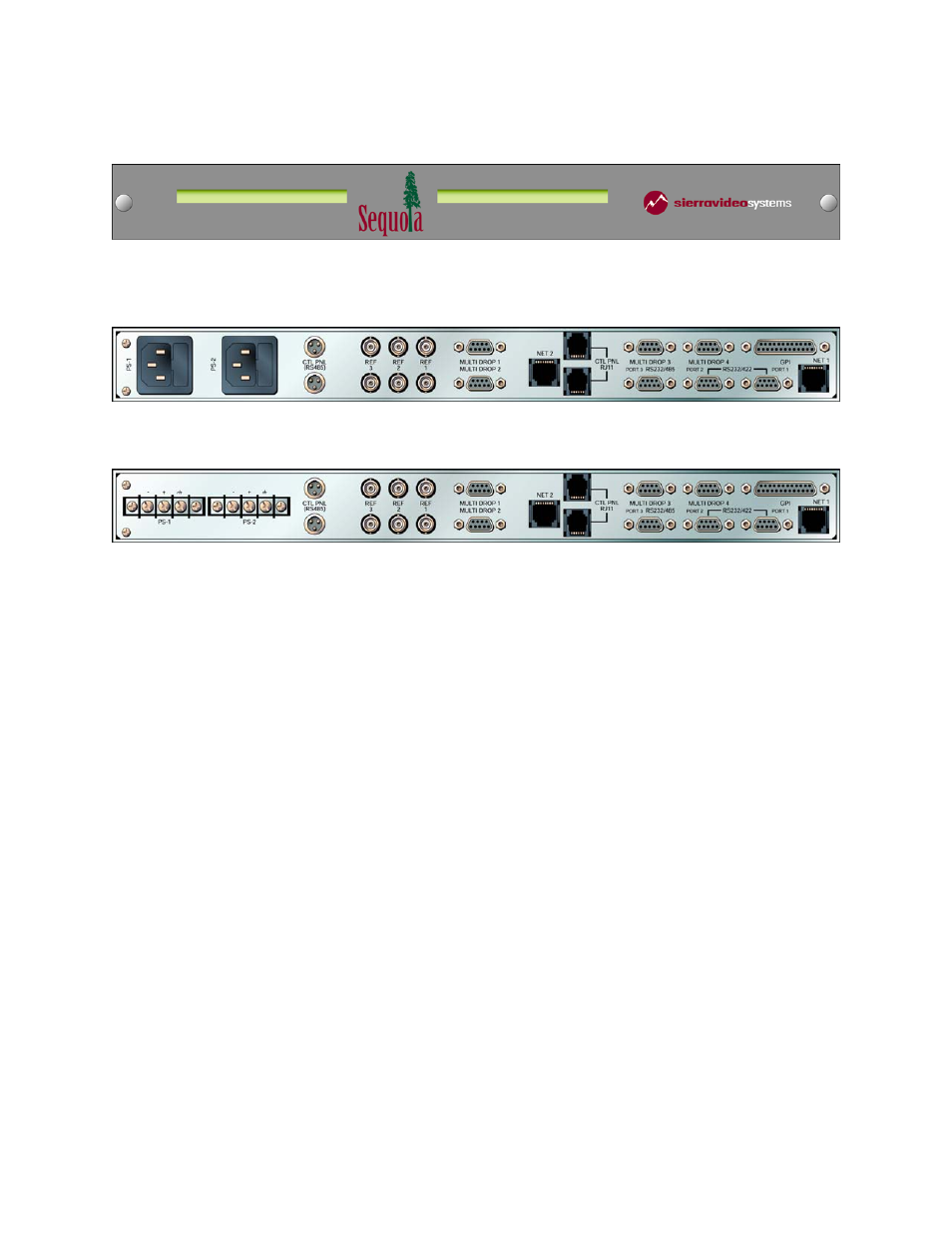Sierra Video Sequoia Family User Manual | Page 15 / 68