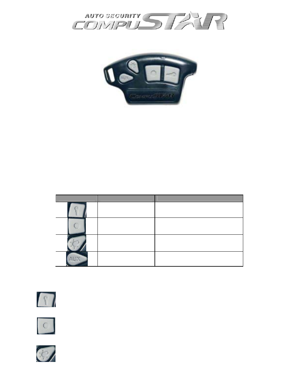 CompuSTAR CM1000S R200 User Manual | 4 pages