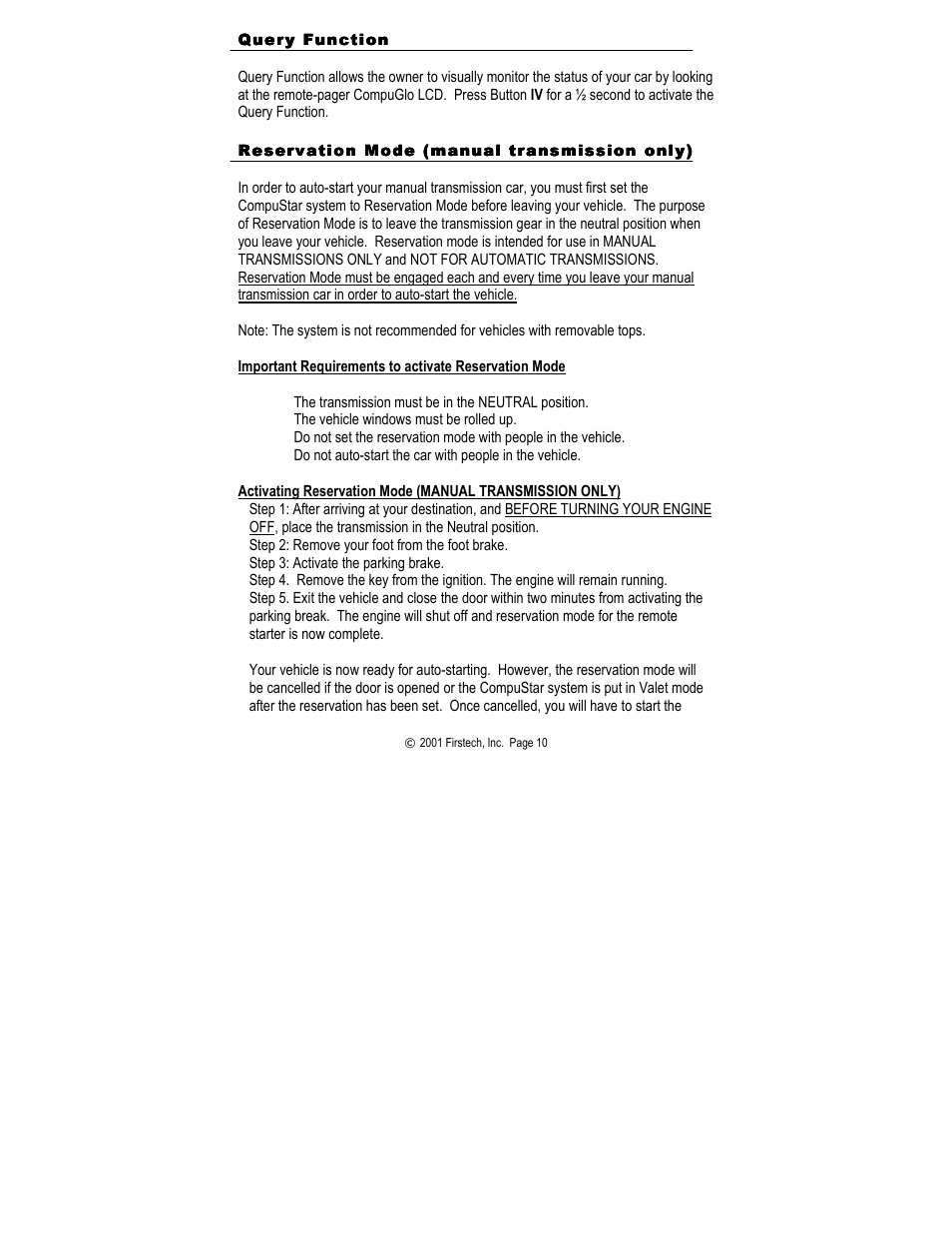 CompuSTAR 2000AS User Manual | Page 10 / 20