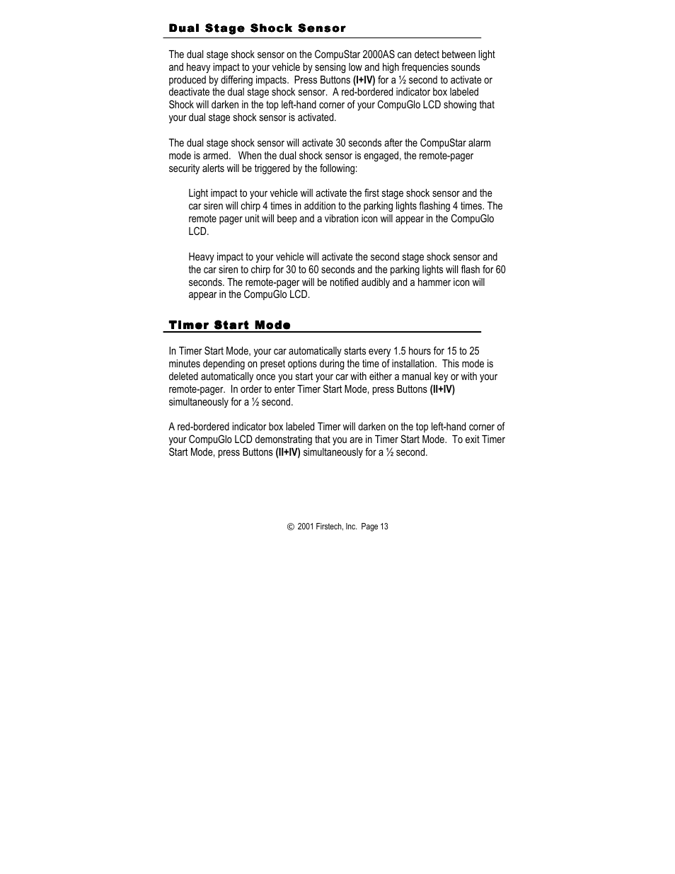 CompuSTAR 2000AS User Manual | Page 13 / 20