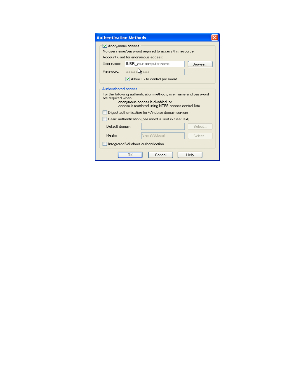 Configure grip server for web pages | Sierra Video Ethernet TCP/IP Web Control User Manual | Page 16 / 29