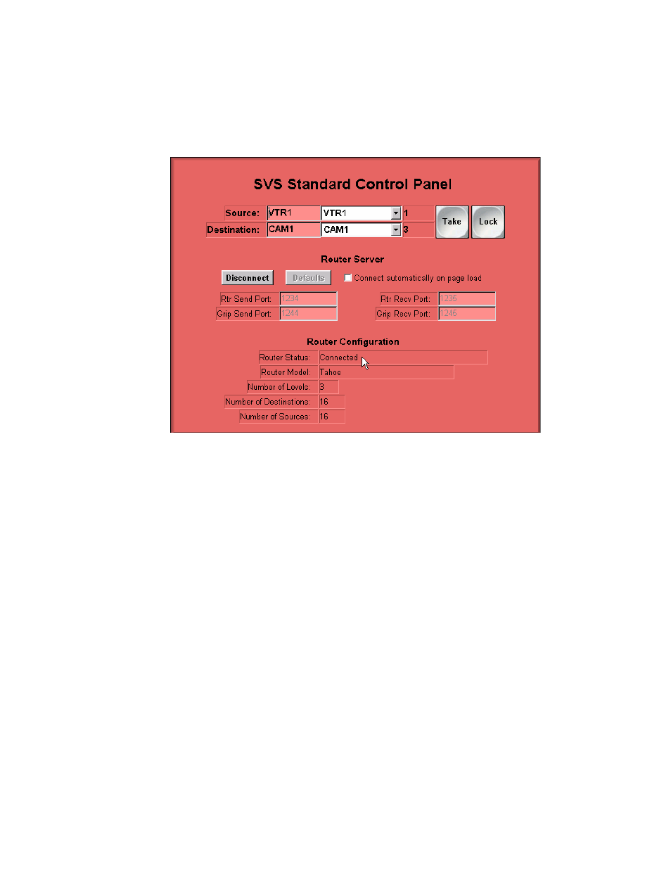 Getting destination status, Getting destination status 19 | Sierra Video Ethernet TCP/IP Web Control User Manual | Page 25 / 29