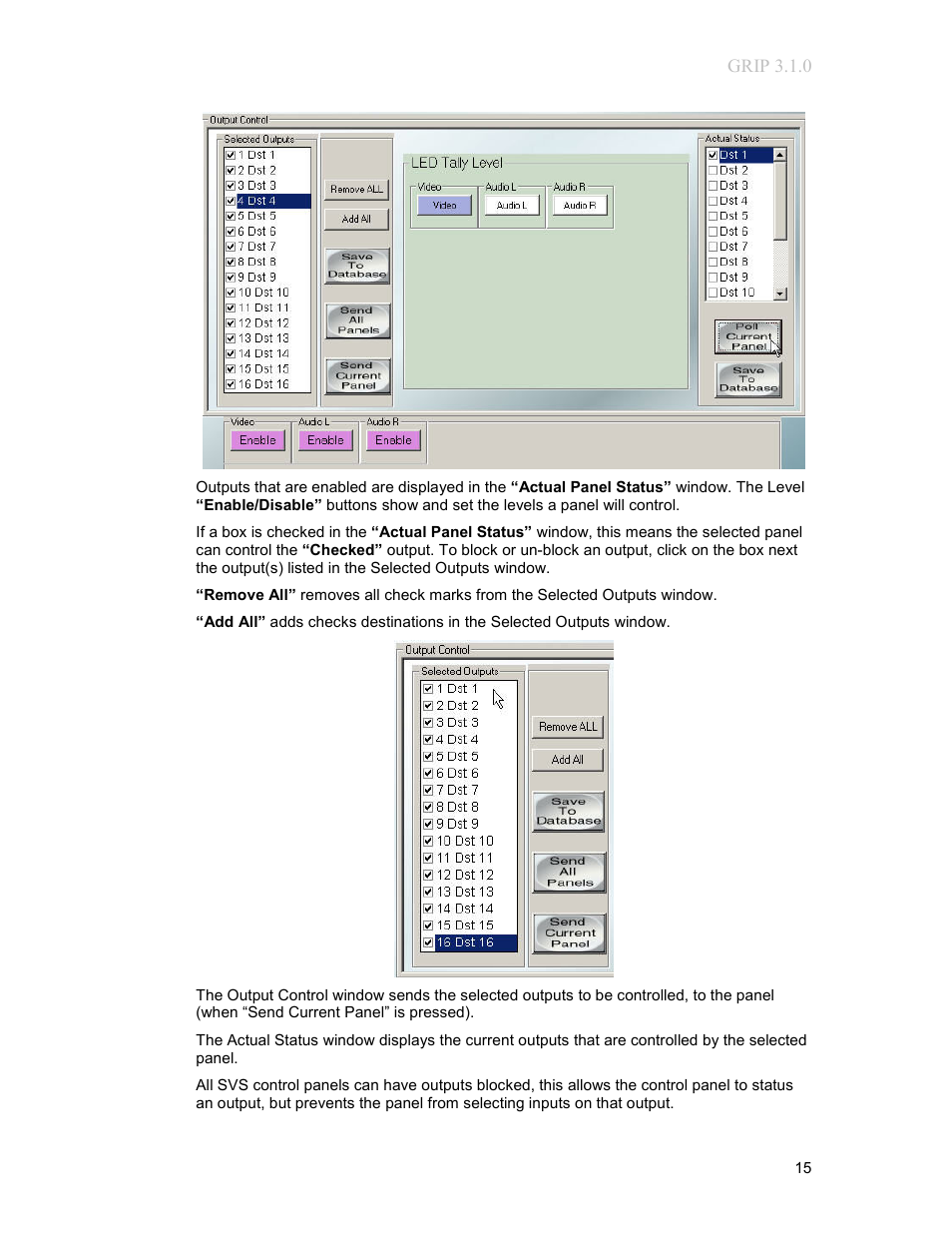 Sierra Video G.R.I.P. V3.1.0 User Manual | Page 21 / 66