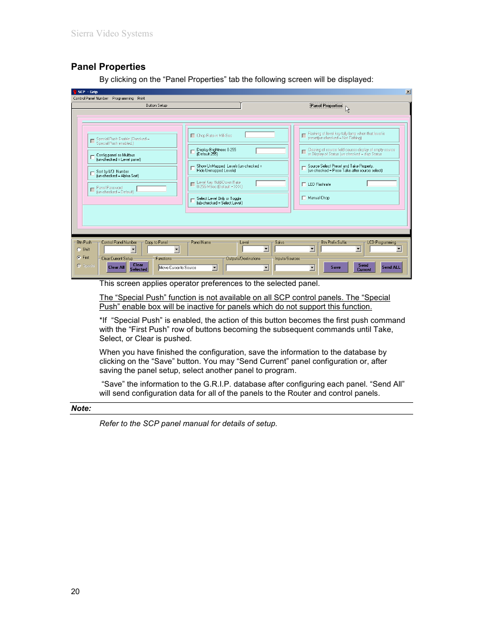 Sierra Video G.R.I.P. V3.1.0 User Manual | Page 26 / 66