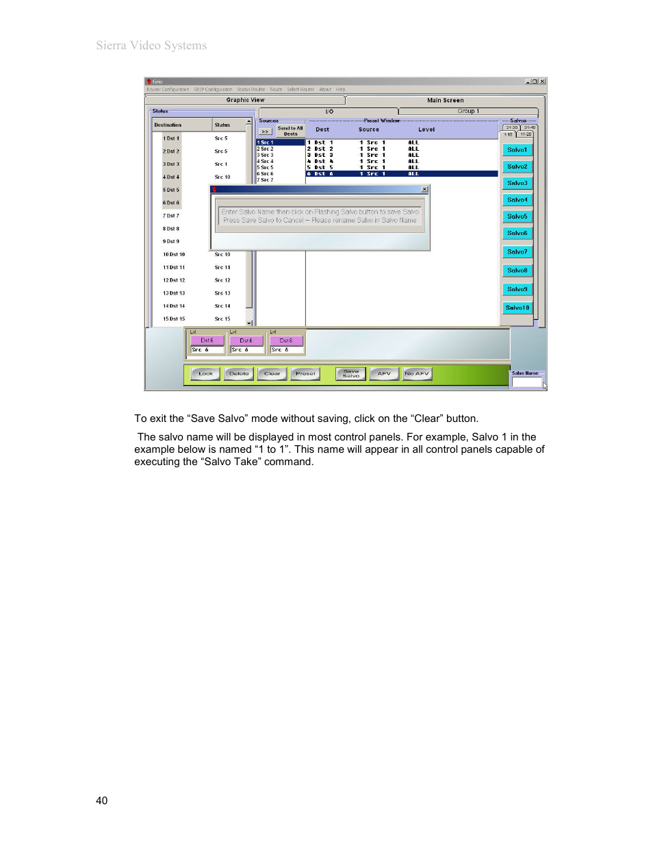 Sierra Video G.R.I.P. V3.1.0 User Manual | Page 46 / 66