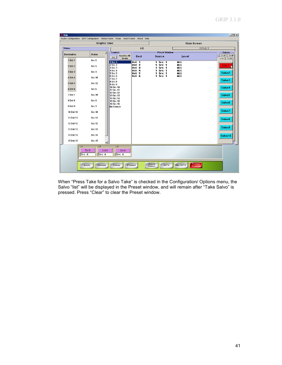 Sierra Video G.R.I.P. V3.1.0 User Manual | Page 47 / 66