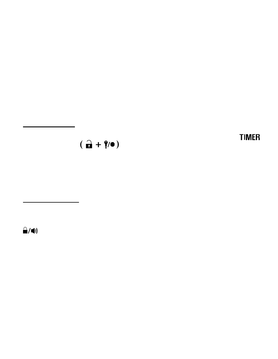 Timer start mode, Anti jacking mode | CompuSTAR P1WAMR User Manual | Page 11 / 18