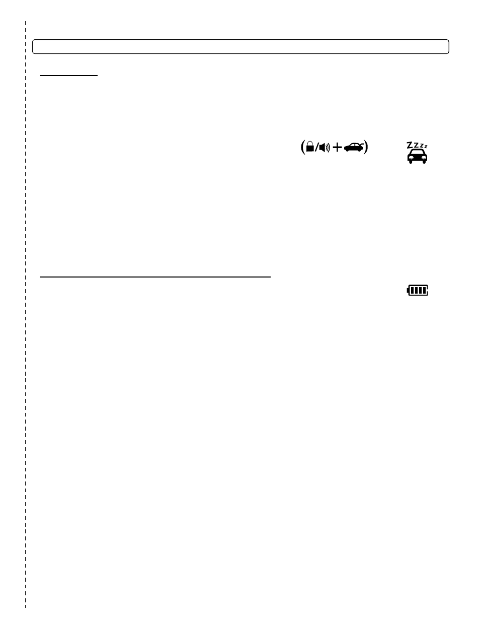 Quick reference, Valet mode, The system can be put into valet one of two ways | Remote maintenance – battery replacement | CompuSTAR P1WAMR User Manual | Page 5 / 18
