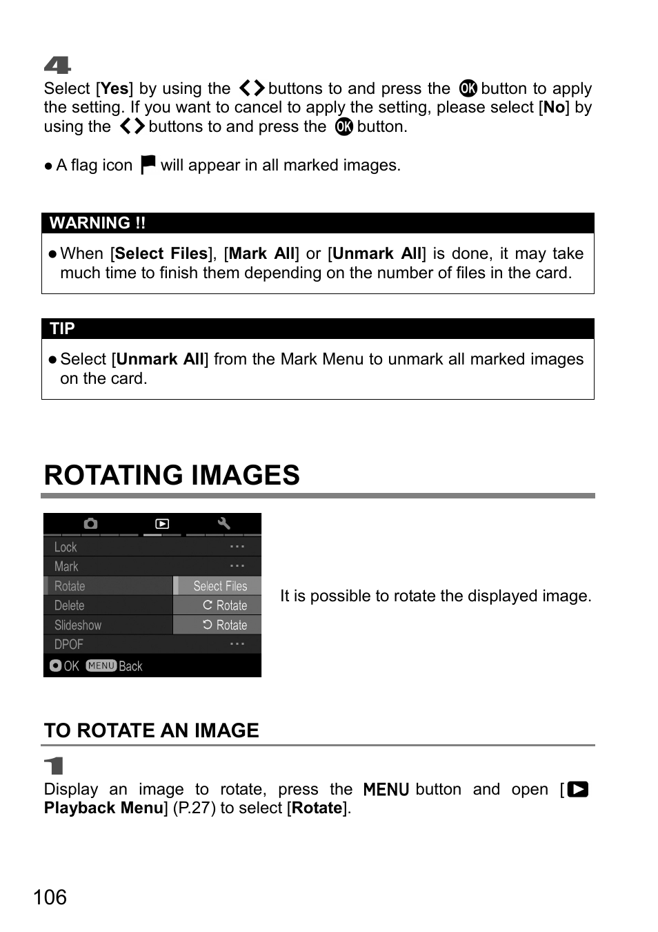 Rotating images | SIGMA DP3 Quattro User Manual | Page 106 / 142