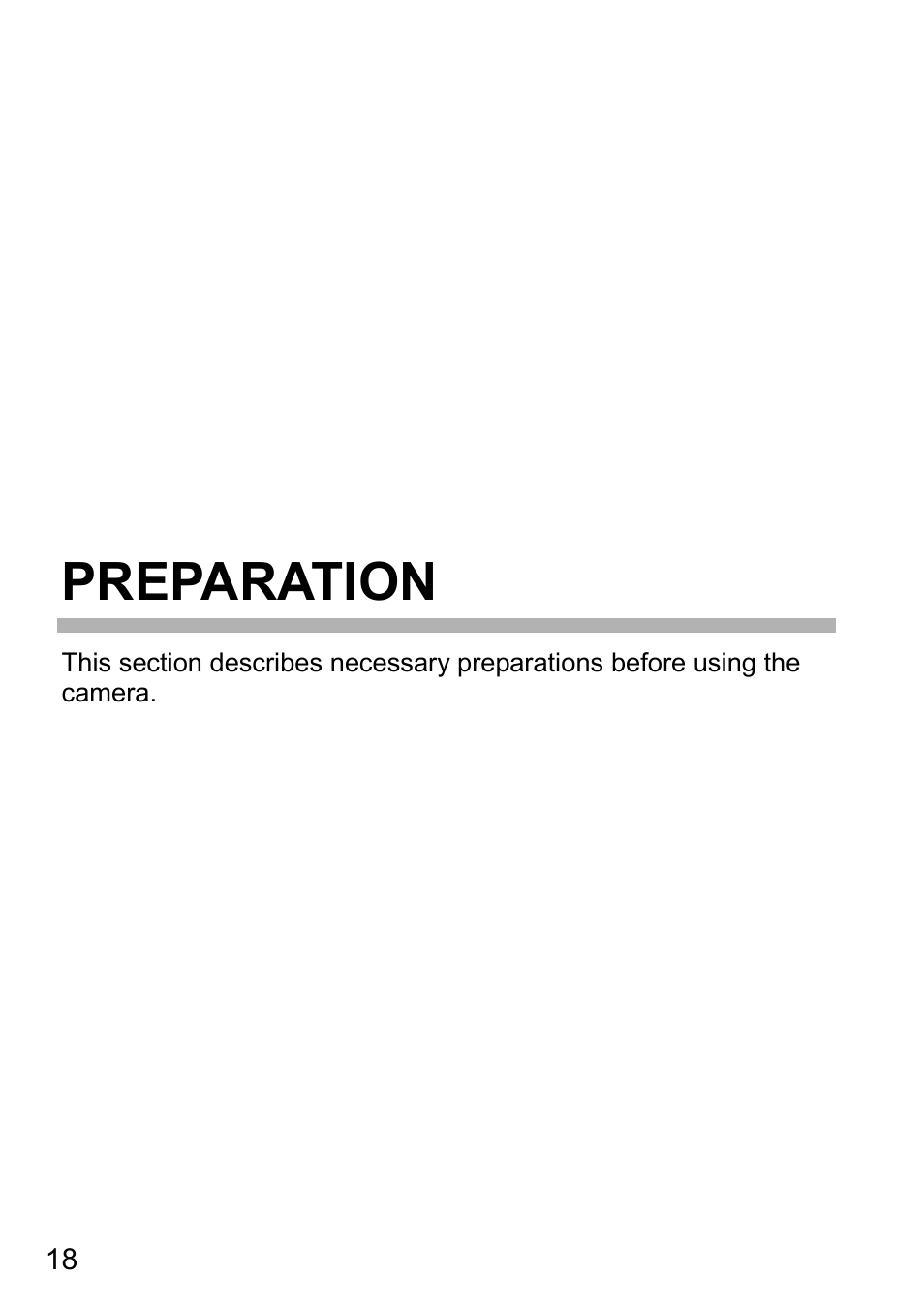 Preparation | SIGMA DP3 Quattro User Manual | Page 18 / 142