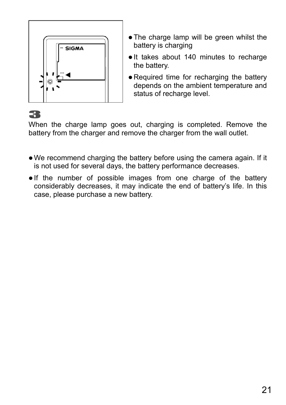 SIGMA DP3 Quattro User Manual | Page 21 / 142