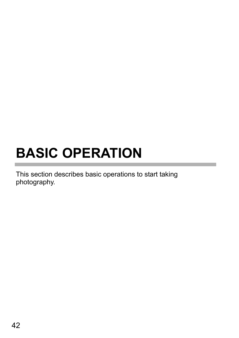 Basic operation | SIGMA DP3 Quattro User Manual | Page 42 / 142